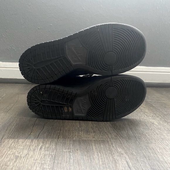 RARE Nike SB Zoom Dunk High Pro BOTA Black (Size 8) - Picture 5 of 7